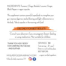 Load image into Gallery viewer, GUT SUPPORT: 30-day Supplement