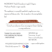 Load image into Gallery viewer, REISHI 30-day Supplement