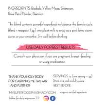 Load image into Gallery viewer, FEMALE SUPERPOWER Signature Blend