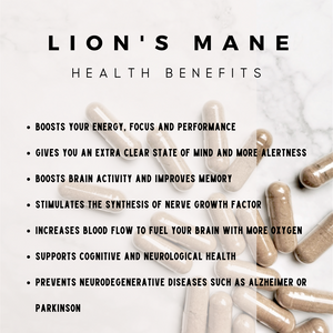 LION'S MANE 30-day Supplement